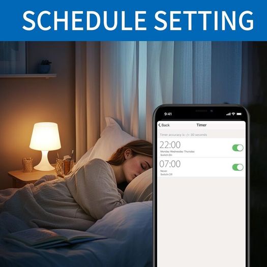 Smart Bulb E14 Alexa Light Bulbs,RGB Colour Changing Bulbs,Smart Life App Control,Bluetooth & WiFi Bulb,470LM, 5W Replace 40 Watt,Works with Alexa & Google Assistant (2 Pack)