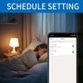 E14 Smart Bulb,Alexa Light Bulbs,RGB Colour Changing Bulbs,Smart Life App Control,Bluetooth & WiFi Bulb,470LM, 5W Replace 40 Watt,Works with Alexa, Echo,Google Assistant (4 Pack) Image 5