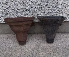 cast iron hopper