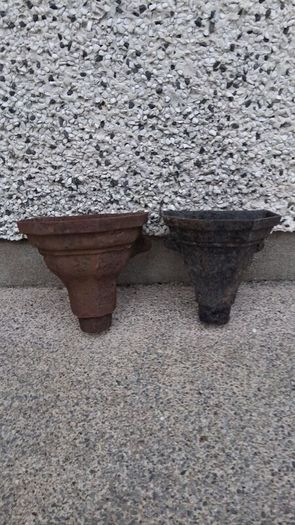 cast iron hopper