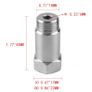 Universal M18X1.5 Oxygen O2 Sensor Extender Car CEL Fix Check Engine Light Eliminator Adapter Converter O2 Oxygen Sensor Spacer Image 3