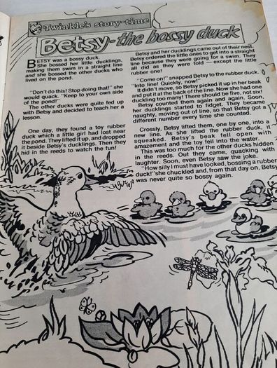 vintage twinkle comic Nov 1981