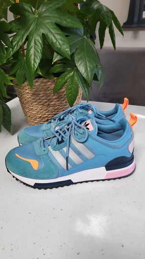 ADIDAS Women's  ZX700 blue mix trainers Sz 8 UK - RRP 149