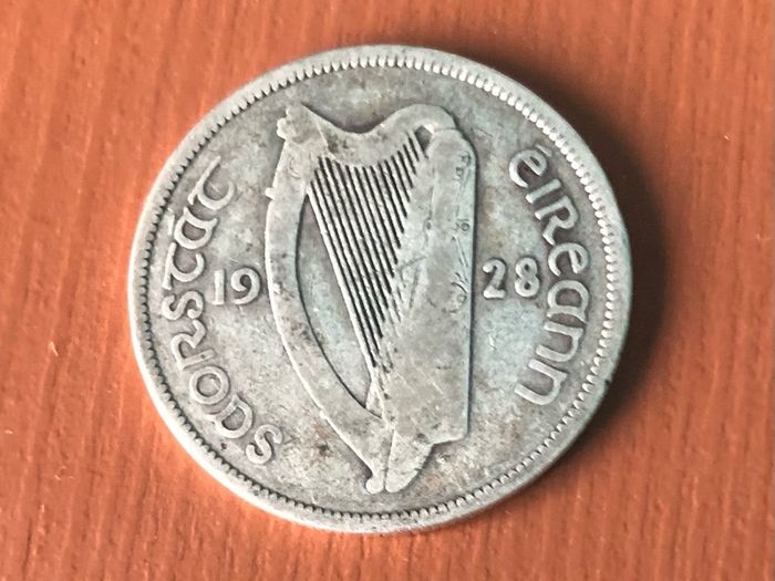 Irish Silver half crown