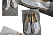 Silver flats size 7.5-8
