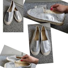 Silver flats size 7.5-8