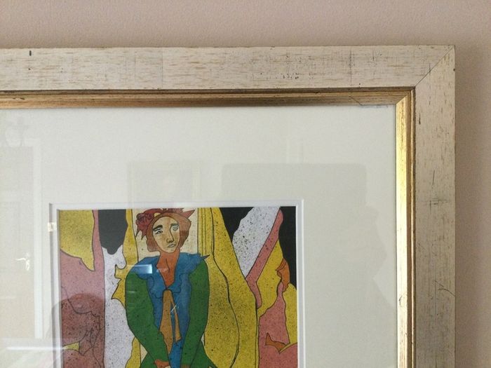 Art - Mixed Media on Board ( Piet Sluis)