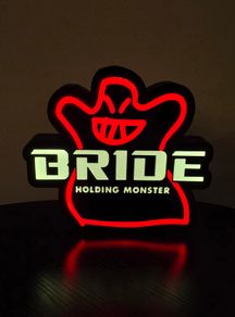 Bride JDM Drifting seat Logo Light