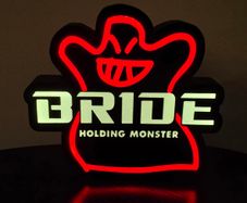 Bride JDM Drifting seat Logo Light