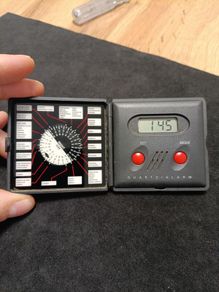 GO Quartz travel watch from the 1980s