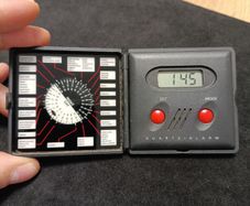 GO Quartz travel watch from the 1980s