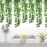 84Ft 12 Pack Artificial Ivy Garland Fake Plants, Vine Hanging Garland, Hanging for Home Kitchen Garden Office Wedding Wall Decor (FREE POSTAGE) Image 4