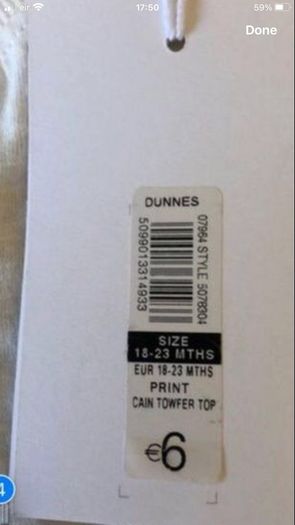 Boys BNWT Christmas top 18/23 mths