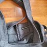 Grey Pinafore Dress with Button Detail Image 3