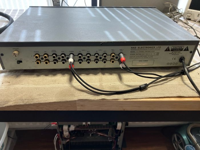 NAD preamp 114 serviced
