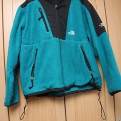 North Face Mens Green Heavy Fleece Jacket XL