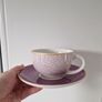 Belleek Living Love ,Peace, Joy ,Hope Set of 4 Cappucino Cups Image 3