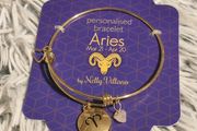 Gold Aries Bracelet New, Gift Ready