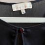 Women's Black Top with bow by River Island, Size UK8 EUR34 Image 5