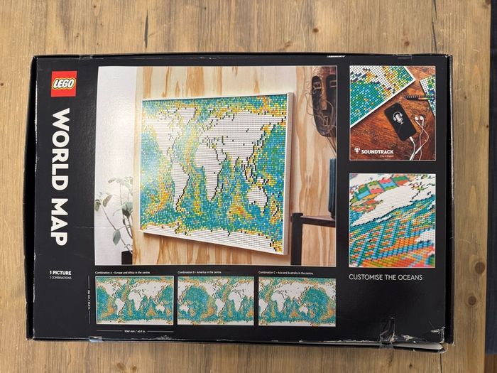 Lego 31203 World Map