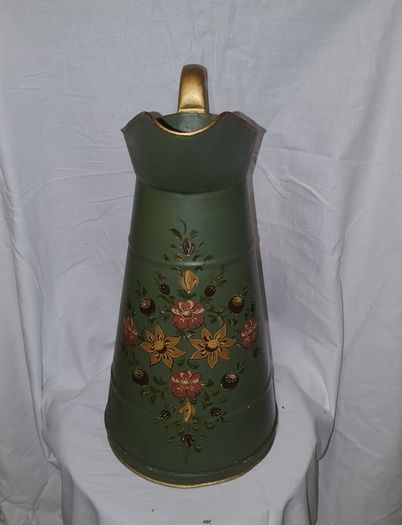 Large handpainted jug Umbrella stand