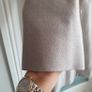 M&S wool and cashmere mix light taupe longline coat with detachable luxurious faux fur collar Sz 12 L (Fit 14-16UK) Image 3