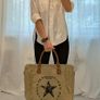 Canvas Tote Bag Cream - BRAND NEW Image 3