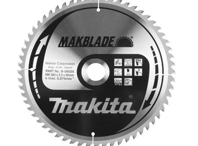 Makita B-09101 250x30mm 100T Circular Saw Blade B09101