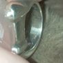 Vintage 925 silver rose quartz ring Image 7