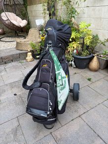 Left Handed Set Of Clubs + Trolley