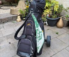 Left Handed Set Of Clubs + Trolley
