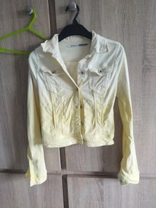 Stradivarius ombre yellow jacket size 6/8 worn once