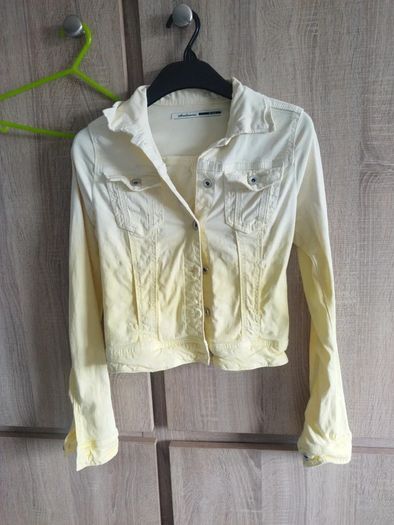 Stradivarius ombre yellow jacket size 6/8 worn once