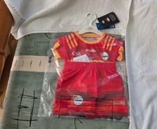 Carlow Gaelic Football Home Jersey Kit 2024 GAA Children 6 to 12 months Old