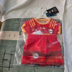 Carlow Gaelic Football Home Jersey Kit 2024 GAA Children 6 to 12 months Old