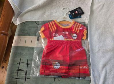 Carlow Gaelic Football Home Jersey Kit 2024 GAA Children 6 to 12 months Old