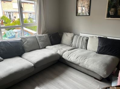 L shaped couch