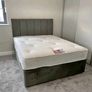 New Stylish single ,Double 4ft, 4ft6, King 5ft And 6ft Superking Sizes Divan Beds Instock. Drawers And Optional Tufted Mattresses Available. Free Delivery Image 4