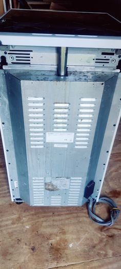 Electric stove and oven , 2 stands broken as seen in picture