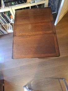 Vintage Oak Gate Leg dropleaf table