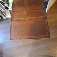 Vintage Oak Gate Leg dropleaf table