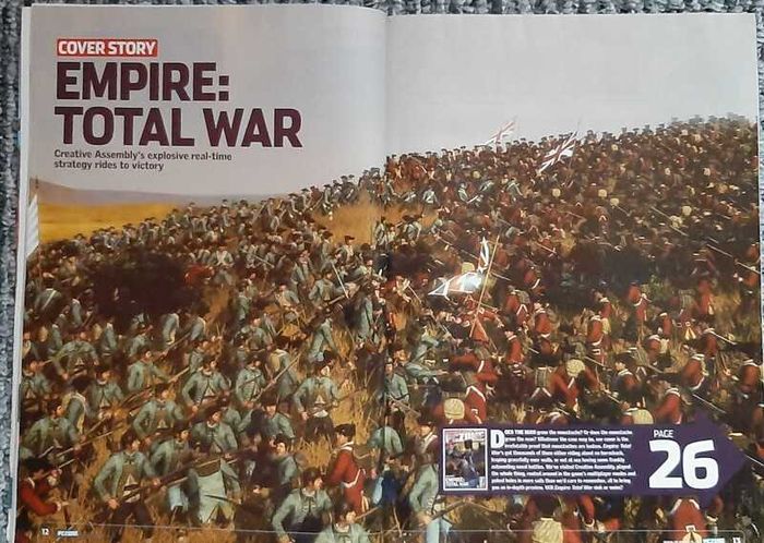 PC Zone Magazine - Issue 203 (February 2009) Empire: Total War Cover
