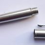 Vintage Parker brushed Chrome Ballpoint Pen Image 5