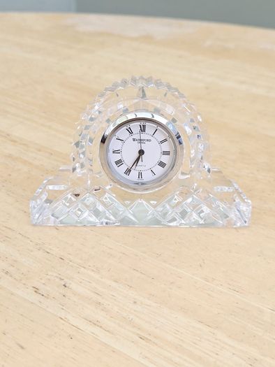 Vintage Waterford Crystal Small Clock