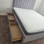 Divan Double & King Size Bed Frame With Mattress Image 2
