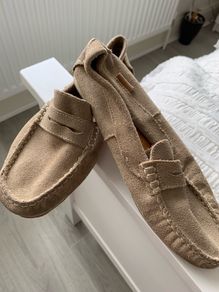 Boys suede loafers Zara size 34 UK2