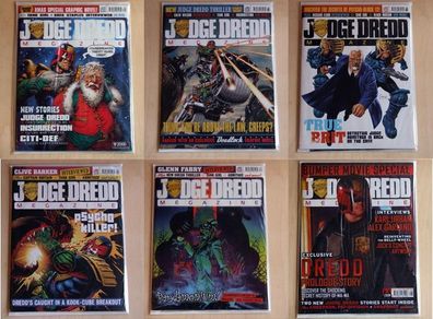Judge Dredd Megazine 279 to 328 (Bagged with supplement)