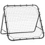 Rebounder Net, Practise Kickback Goal, for Teens, Adults Training - Black Image 2