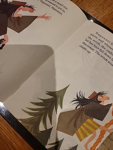 Disney Rapunzel 1971 Record And 24 Page Book