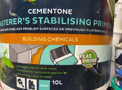 Bostik cementone plasterers stabilising primer
